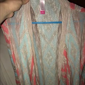 Tribal Print Cardigan